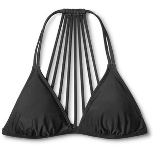 Xhilaration Black Strappy Swimsuit top